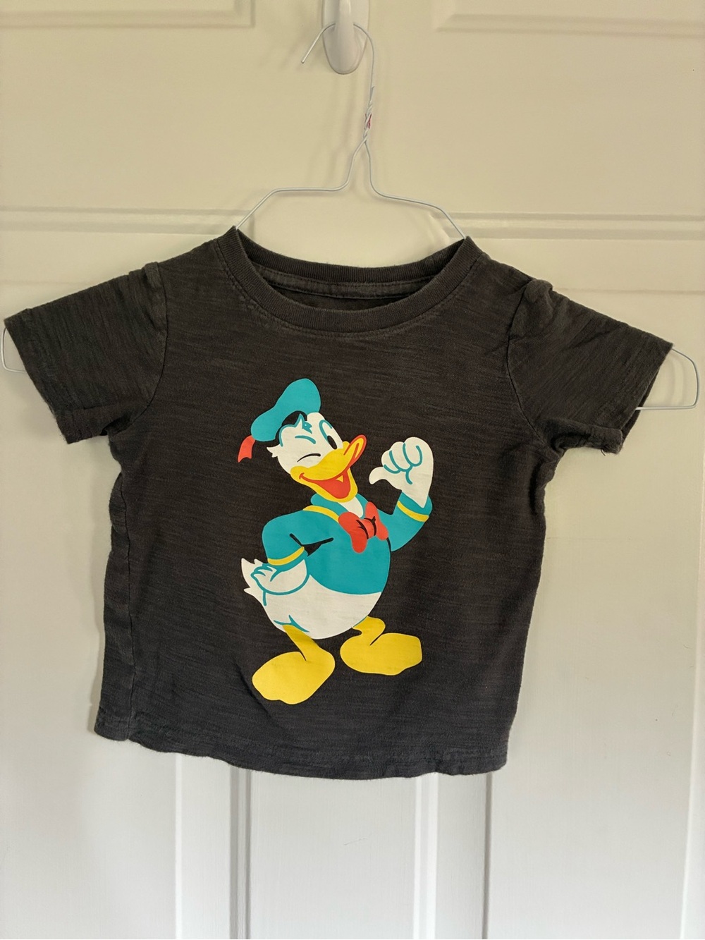 Disney Kids Donald Duck Tee - Charcoal, Turquoise, Yellow